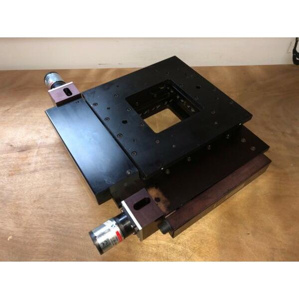 Parker 081-2774 X,Y Linear Stage with maxon 41.040.038-00.00-111 DC Gear motor  #1 image